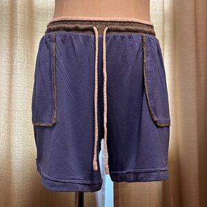 Secret Treasures Womens Small 4-6 Periwinkle Blue Purple Pajama Lounge Shorts